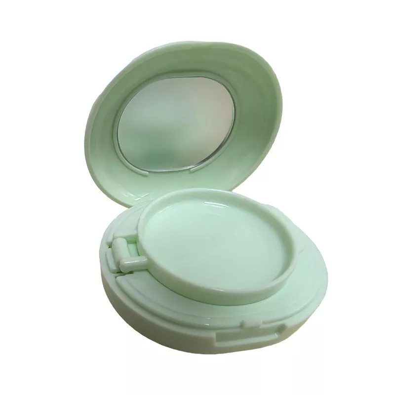 Tom Lyxig Air Cushion Puff Box BB Cream Container Förbandsfodral med Powder Puff och spegel